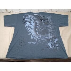 Y2K MMA Elite Wing Big Graphic Grunge Gothcore Mall Goth Size XXL T-Shirt